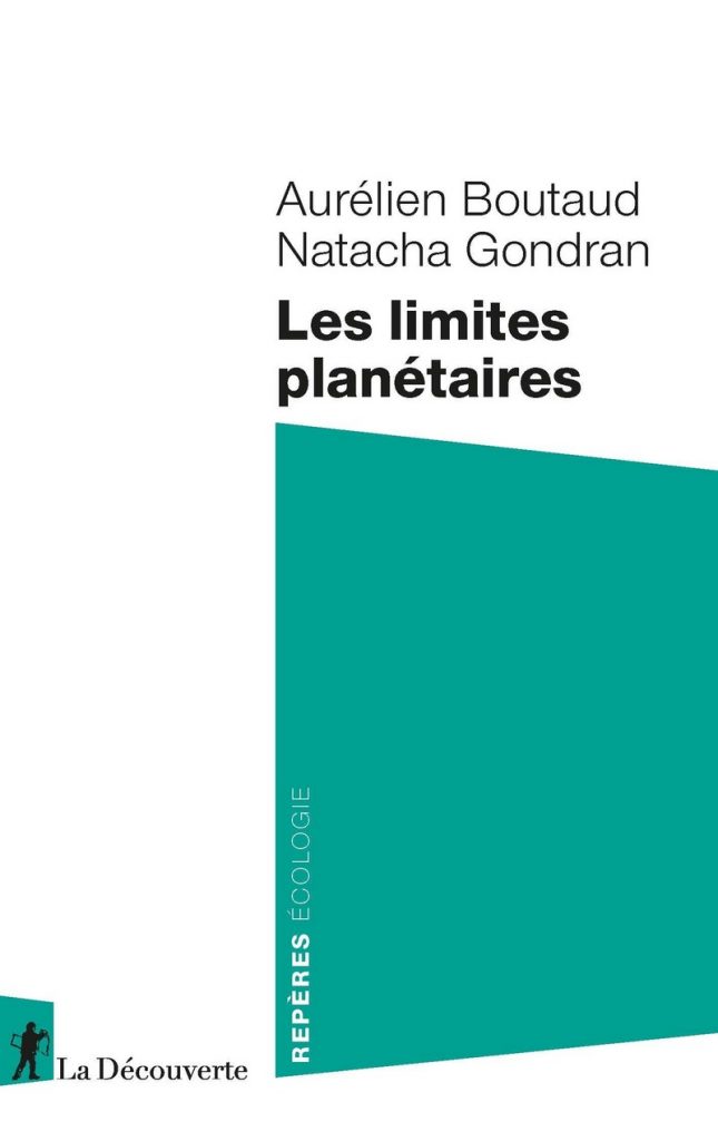 les limites planétaires aurélien boutaud natacha gondran